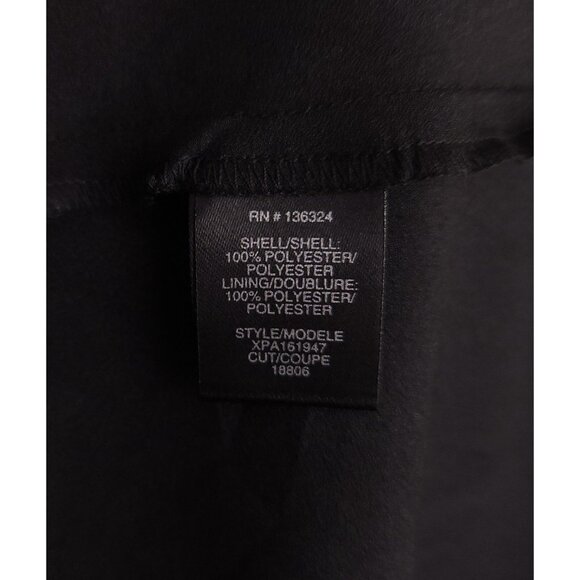 Halston Heritage Cowl Neck Slip Dress Size 8 Black $450 - Picture 13 of 16